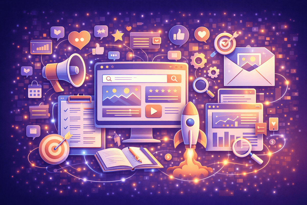 Content Marketing illustration