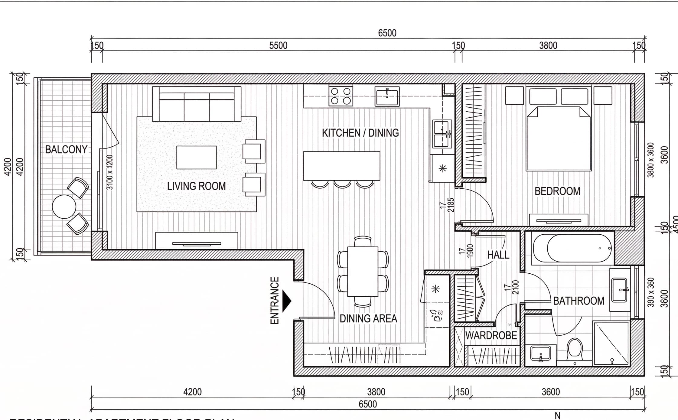 2D & 3D Floor Plan Visualization visualization 1