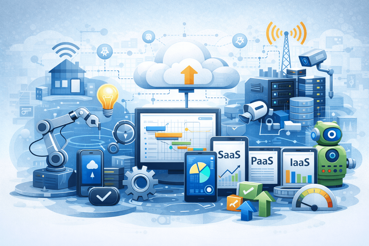 IoT & Smart Device Integration illustration