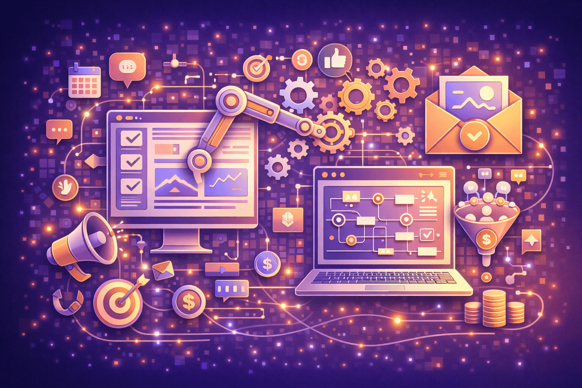 Marketing Automation illustration