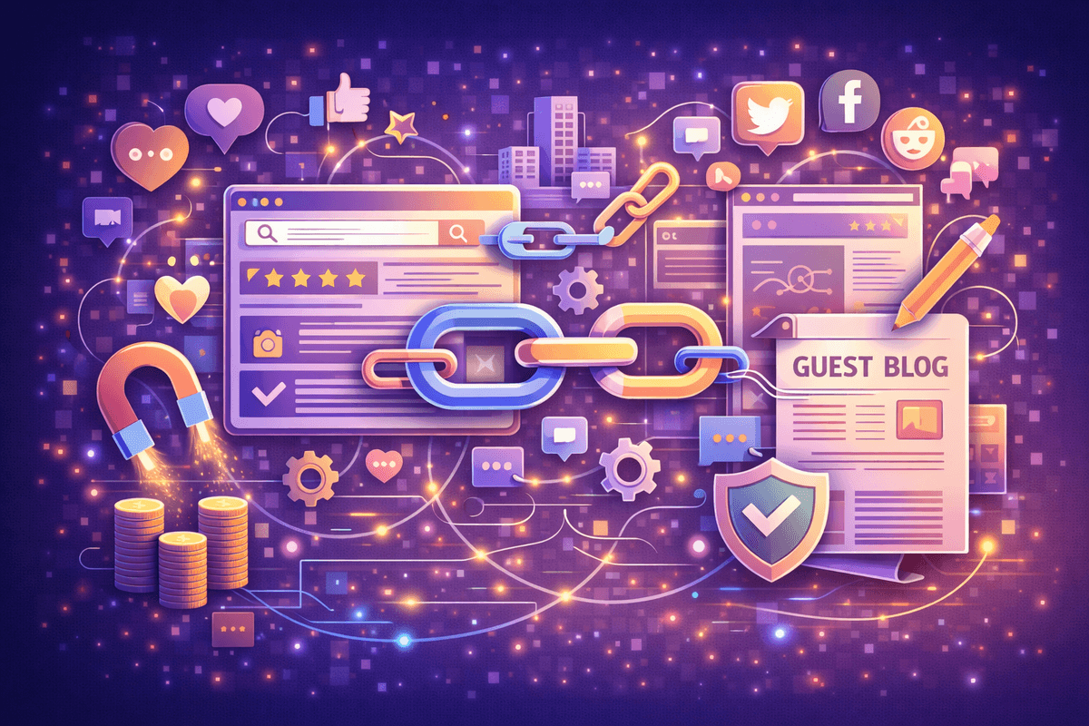 Off-Page SEO & Link Building illustration