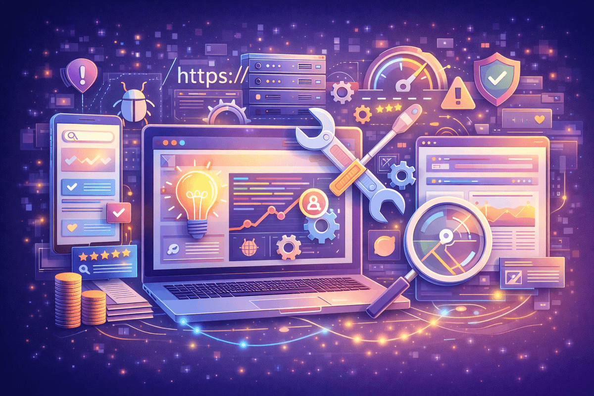 Technical SEO illustration