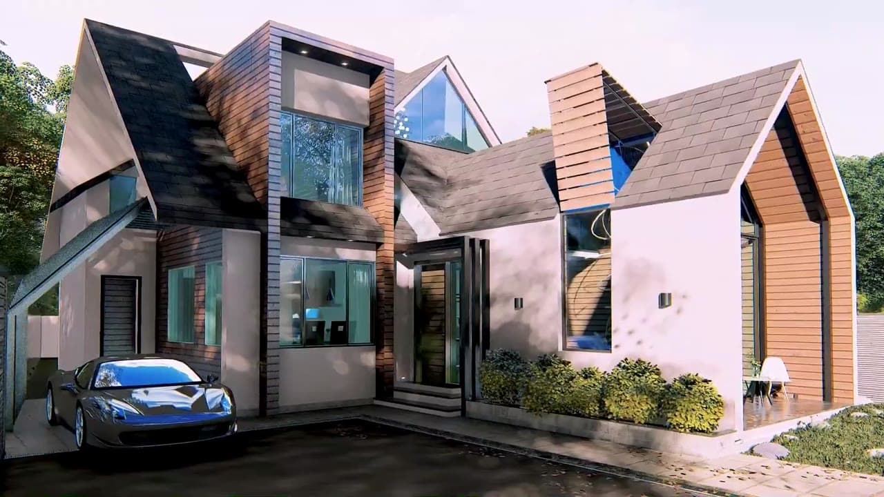 Frame from the 3D visualization showreel featured on the homepage