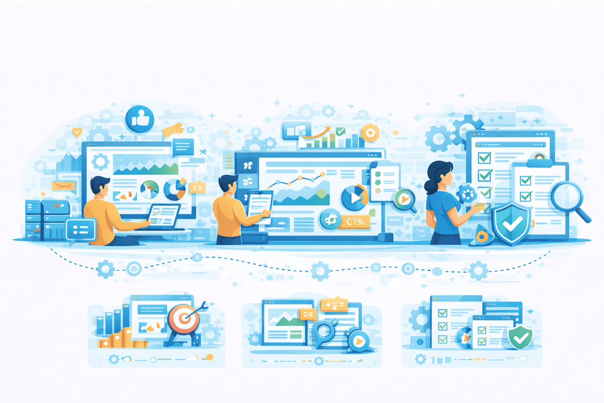Custom Dashboard & Admin Panel Development illustration