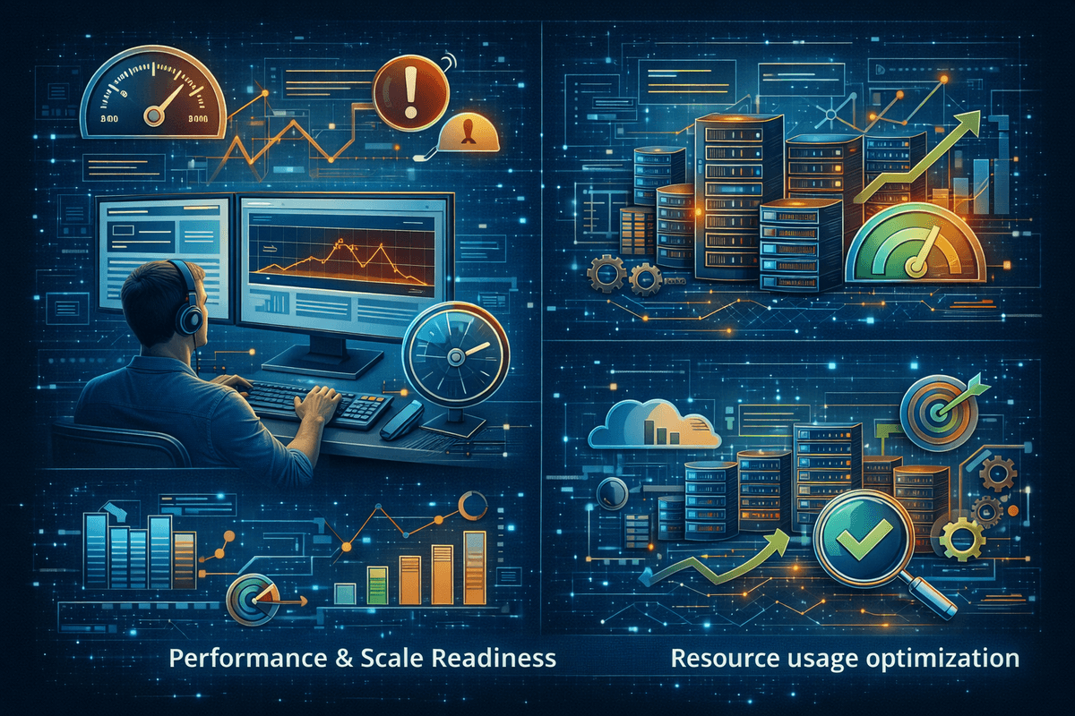 AI-Optimized Performance & Scale Readiness illustration