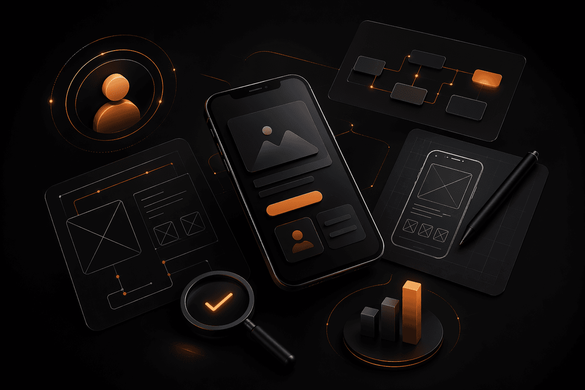 UX design illustration